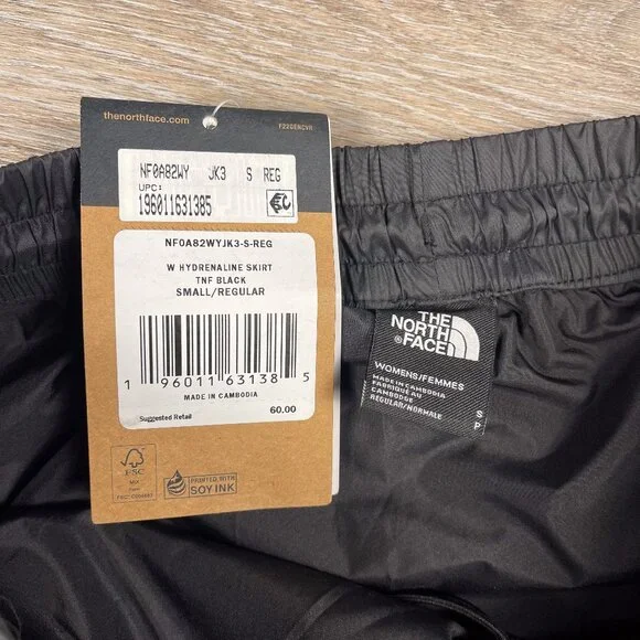 NEW The North Face Women's Hydrenaline Skirt Athleisure Activewear Size S Black - Picture 2 of 10